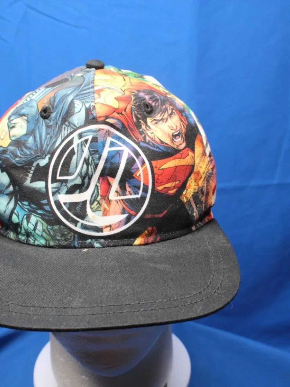 Justice League Batman Superman Flash Wonder Women Snapback Cap YOUTH Size